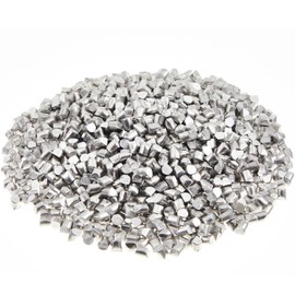 Shimeyao Aluminum Pellets (2.2 Pound) 99.9+% Raw Aluminum Alum Metal Pellets for Various Crafting, DIY Projects, and Metalworking Electroplating Applications