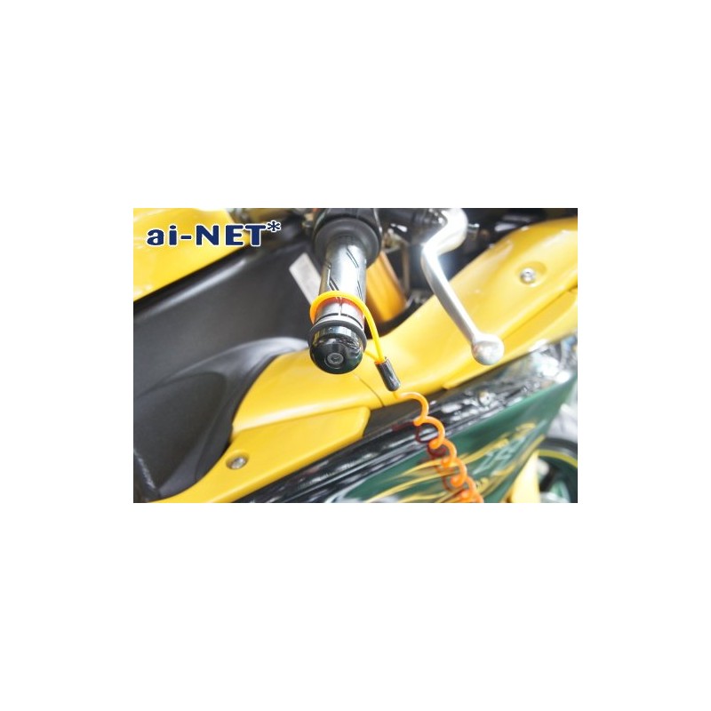 36696 Stopping Wire, Cable, Orange, Lock, Key, Anti-Theft Supplies, Disc