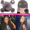 MSGEM 12A 13X6 HD Lace Front Wig Water Wave Human