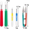 HXStar Seam Ripper, Pack of 4 Seam Rippers with Protective