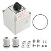 Heschen Universal Locking Cam Selector Switch, SZW26-20-123.3D-BX, 660V 20A, ON-OFF