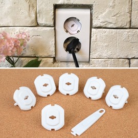 6-Pack Outlet Plug Covers Safety Cover 2ea