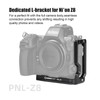 SUNWAYFOTO PNL-Z8 L-bracket for Nik** Z8 DSLR Arca Swiss Quick