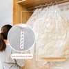 5Pcs Hanging Vacuum Storage Bags - Space Saver Compression Bags