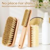 3 Pcs Wood Laundry Stain Brush Stain Remover Brushes with