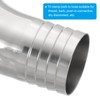 PATIKIL 90 Degree Elbow Hose Barb Fitting, 304 Stainless Steel,