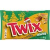 Twix, Christmas Chocolate Caramel Cookie Bars, Minis, 10.43 Ounce