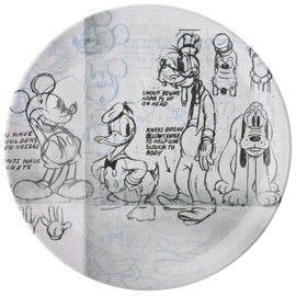 Zak Designs Melamine Printed Dinner Plate 25.5 cm
