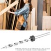 9 mm Round Shank Spiral Step Drill Bit Set for