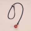 COAI Women's Men's Necklace with Gemstone Lucky Ball Pendant, Stone,