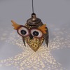 Hanging Solar Light LED IP55 Waterproof Night Owl Design Peaceful