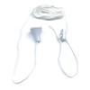 JAM2DAY 2 Light Pull Cords For Ceiling Light Switches, Bathroom,
