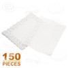 sourcing map 150pcs Lace Paper Doilies 13.8 x 9.8 Inch