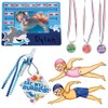 Fun Express Speedy Swimmer Craft Kit Assortment - Makes 84