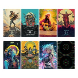 Music Collector Tarot | PICTUREFREEK | 78 Cards with Japanese Instruction Manual (English Language Not Guaranteed)