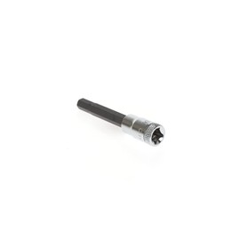 Gedore 1933280 Long Hexagon Socket Bit, 0.2 inch (6 mm) opposite sides