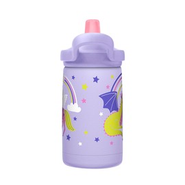 Camelback Eddie Plus Kids Stainless Steel 11.8 fl oz (350 ml) Magic Unicorn Water Bottle, Vacuum Insulated for Kids