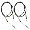 Lssapr 2 Pcs Shifter Cables 2-11082 Replacement for Chuck Wagon
