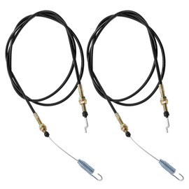 Lssapr 2 Pcs Shifter Cables 2-11082 Replacement for Chuck Wagon Trailmaster Trail Wagon TW400 TW11 TW11R TW413 BD300 CW-11 CW-413 CW-265 Land Master LM650 LM400 Shift Cable UTV Go-Karts Parts