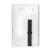 Karteo ID Card Holder Made of Polycarbonate Transparent with Slider