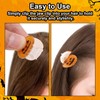 10pcs Mini Halloween Hair Claw Clips, Acrylic Mini Hair Clips