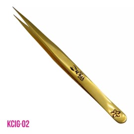 Kona Lashes Pinza Para Aislar Gold Kona Lashes Extensiones Kcig·02