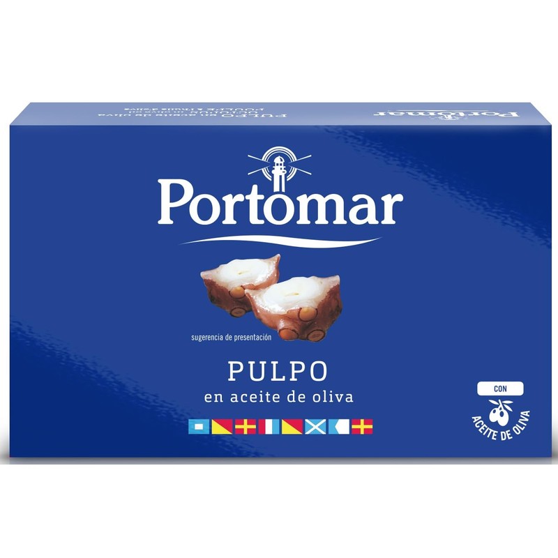 3x 110g Spanish Seafood Tinned Octopus Squid in Olive Oil