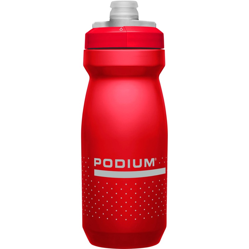 CamelBak Podium Bike Squeeze Water Bottle Red, 21oz