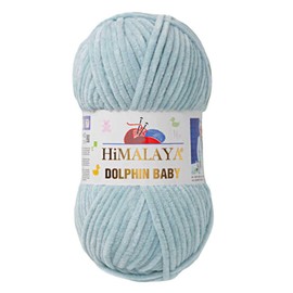 1 Pack/Ball Himalaya Dolphin Baby, Each Skein 100 g/3.5 oz, 120 m/132 yd, Super Bulky Yarn, Blanket Yarn, Velvet Yarn, Knitting Yarn, Amigurumi Yarn, Baby Yarn 80347