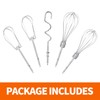 5 Pack Hand Mixer Replacement Beaters Compatible with BLACK and