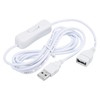 MECCANIXITY USB Extension Cable with ON/Off Switch 2 Meter USB