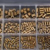 330pcs M2 M3 M4 M5 Brass Insert Nut Isolation Column