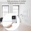 Domary Timbre de Puerta inalámbrico con cámara y vídeo, Timbre