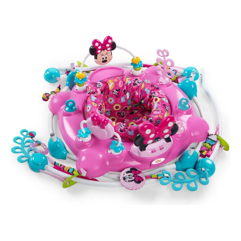 Centro De Actividades Brincolin Bright Starts Peekaboo Minni Rosa