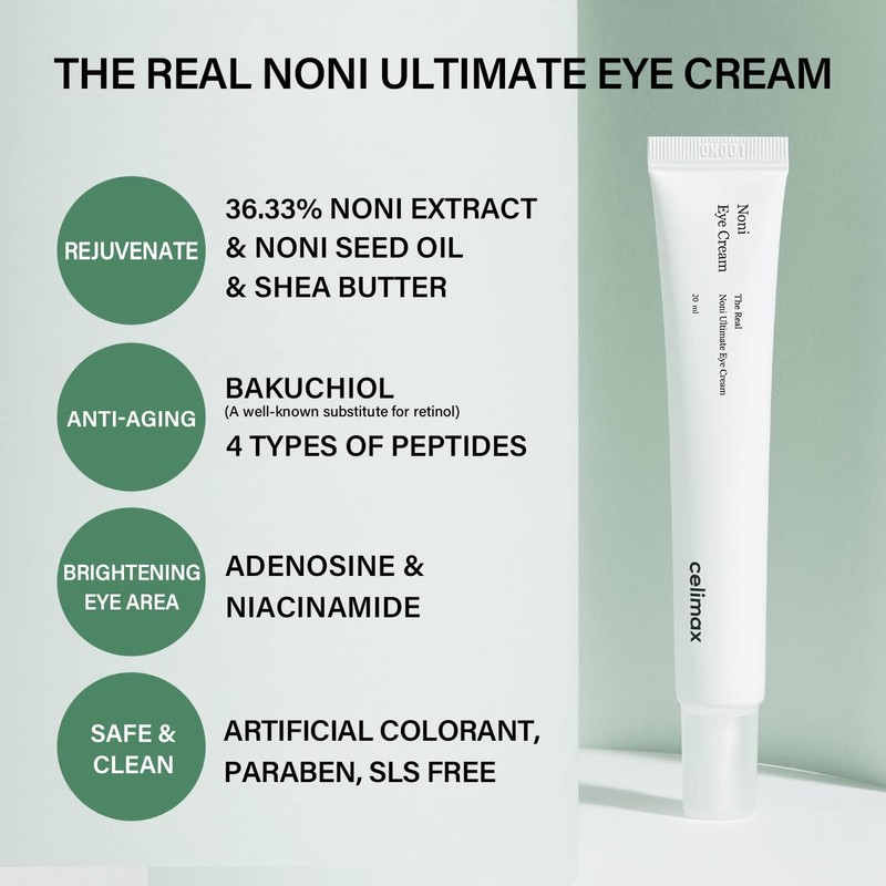 celimax- Crema para ojos con auténtico noni con extracto de