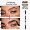 Eyebrow Pen 2-in-1 - Magic Eyebrow Pencil Dual-Ended - Microblading