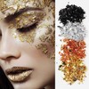 800Pcs Imitation Gold Silver Copper Foil Leaf Flake Gilding Sheets