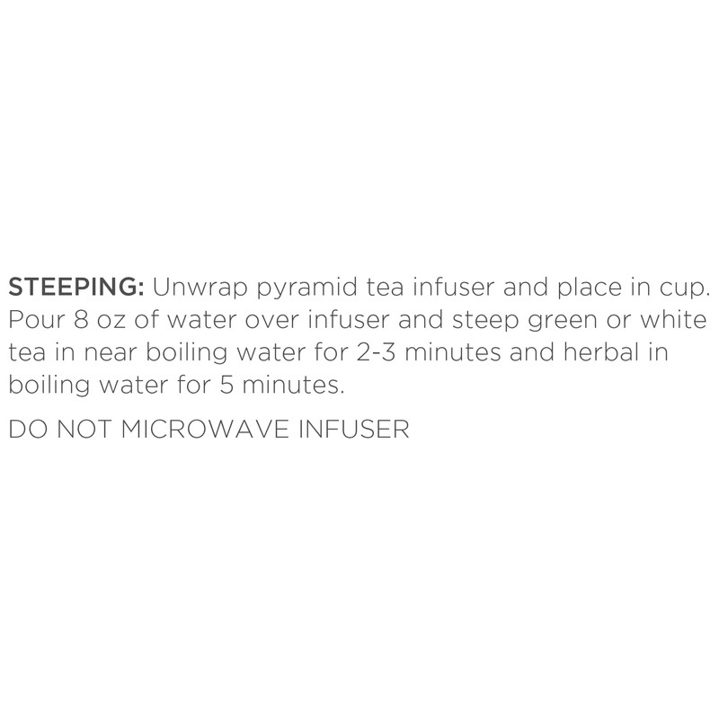 Tea Forte Mariposa 3-Piece Premium Tea Gift Set with Rose