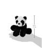 Aurora 12756 8-inch Flopsie Panda,Black and White