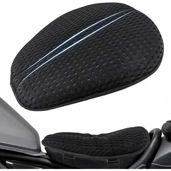 AEROiVi Airflow Pro Motorcycle Seat Pad – Ultra-Breathable 3D Mesh