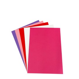 DJP 160gsm A4 Valentines & Mothers Day Coloured Assorted Card Crafts Pack - 50 Sheets