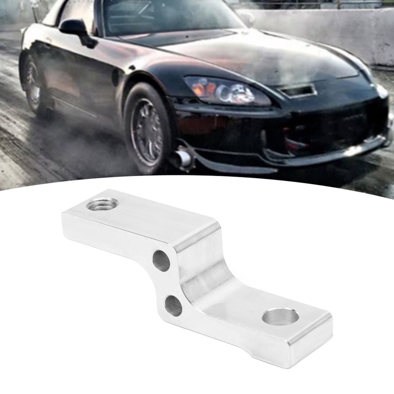 Billet Aluminum Transmission Dipstick Adapter Bracket for TH400 TH350 4L60E