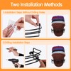 MEAKIOEI 2-Pack Hat Organizer for Baseball Caps, Hat Rack for