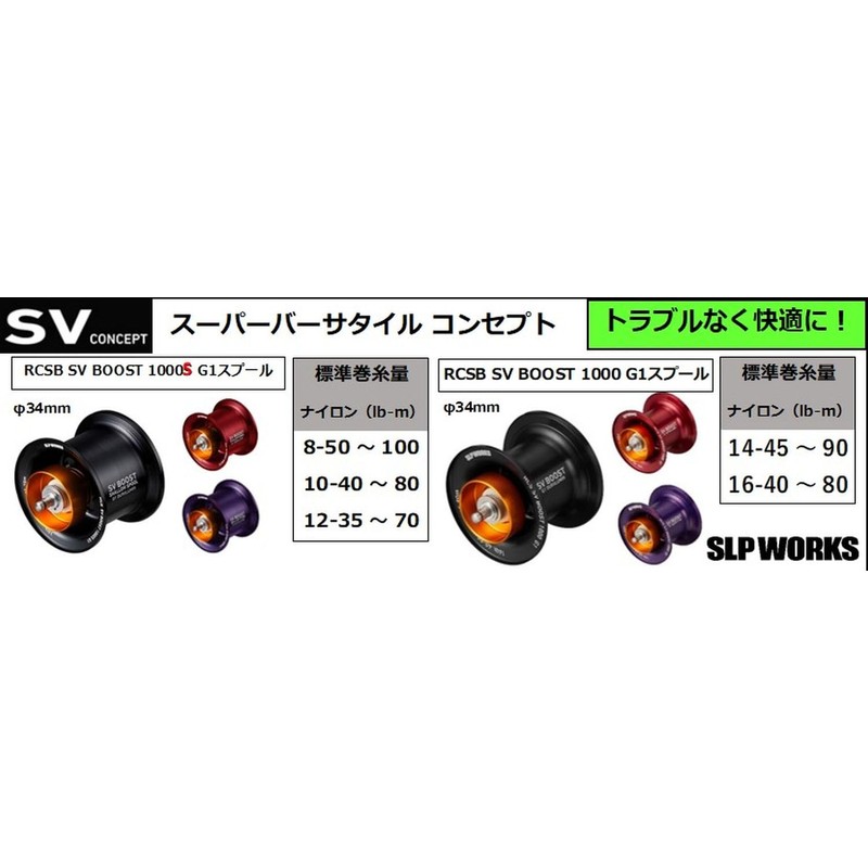 SLPWORKS DAIWA Slp Works RCSB SV BOOST 1000S Spool G1