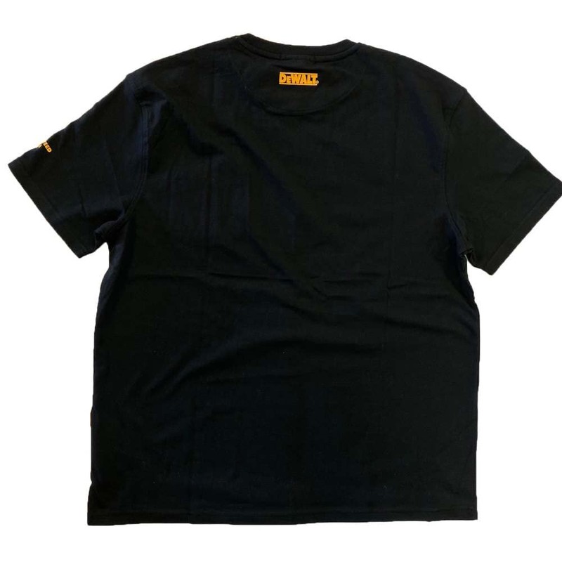 DEWALT Men's Pocket T-Shirt (Black, Medium)