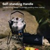 Thous Winds 0.6 Liter Lightweight Stainless Steel Camping Kettle Portable