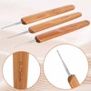 3 PCS Dreadlock Crochet Hooks for Hair 0.75mm 0.5mm 1mm