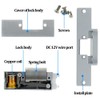 LIBO Electric Strike Lock Electronic Mortise NC/NO Mode Lock a