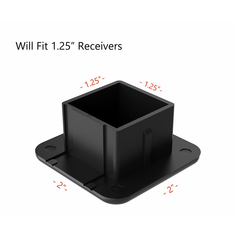 Paw Hitch Cover Plug Insert Fits 1.25" Receivers