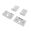Removable Stainless Steel Caravan 1 Pair Desktop Removable Table Bracket
